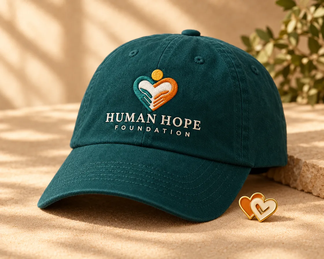 Human Hope Foundation Human Hope Cap & Pin Set concept