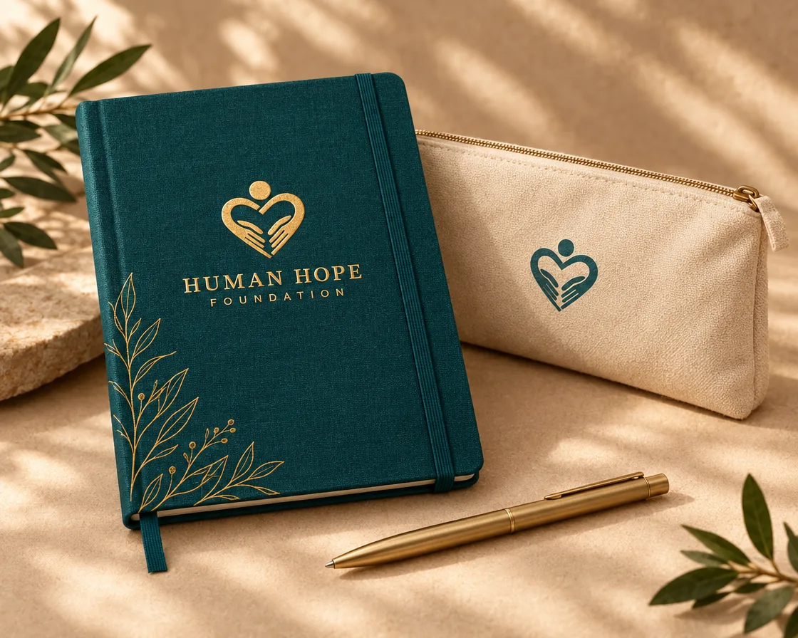 Human Hope Foundation Community Journal Gift Set concept